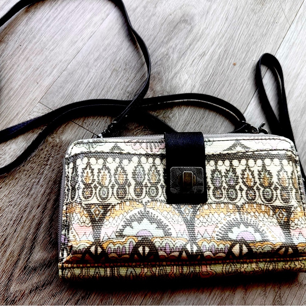 Elegant Multicolor Crossbody Bag
